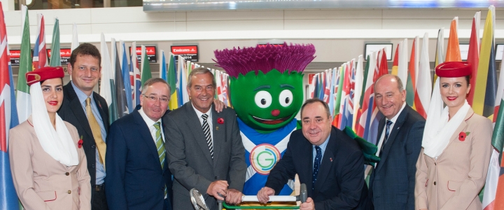 Glasgow 2014 announce sponsorship with Emirates November 7 2012