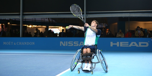 Gordon Reid at O2 ATP World Tour Final November 6 2012