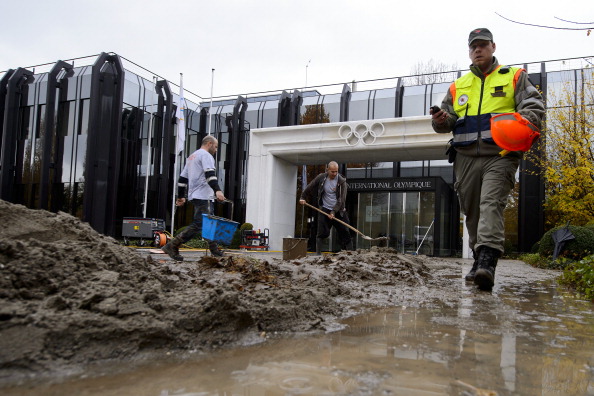 IOC headquarters in Lausanne flooded 2 November 12 2012