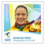 Jacqueline Freney commemorative stamp