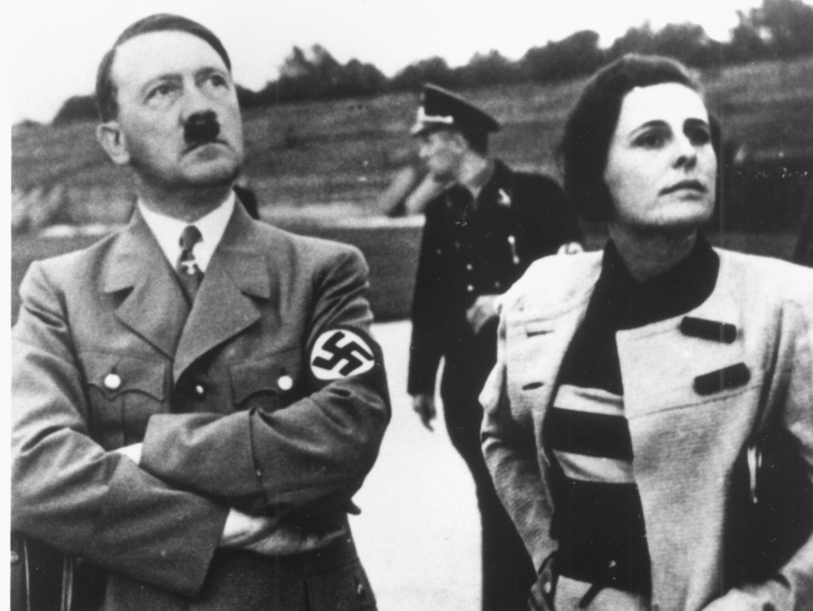 Leni Riefenstahl with Hitler