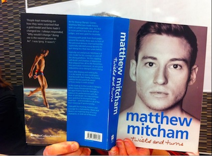 Matthew Mitcham book Twists and Turns