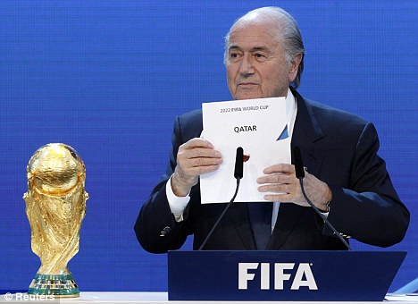 Qatar bid Blatter Nov 18