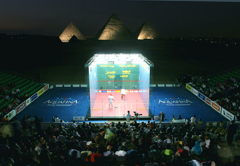 The revolutionary new glass courts in squash could allow the sport to take place in any iconic city location at an Olympic Games