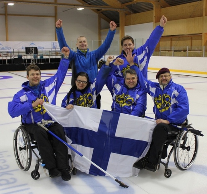 finland wheelchair curling squad 15-11-12