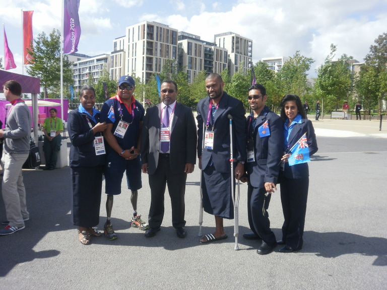 London 2012 Paralympic Village Fiji
