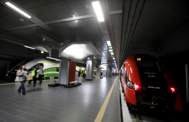 New train built for Euro 2012 in Poland