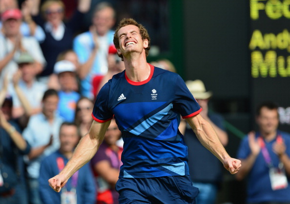 Andy Murray of Great Britain London 2012