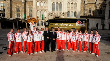 Commonwealth Games England partner National Express