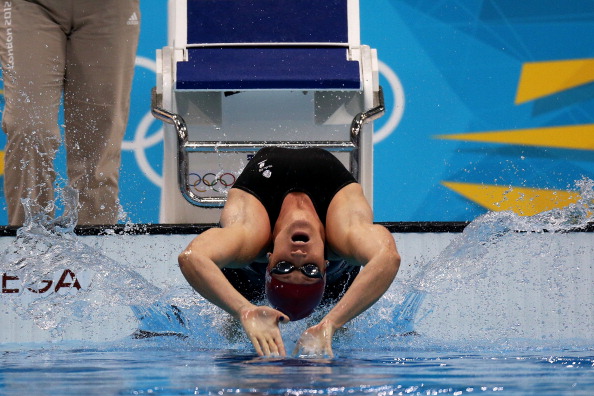 Gemma Spofforth July 29 100m backstroke London 2012