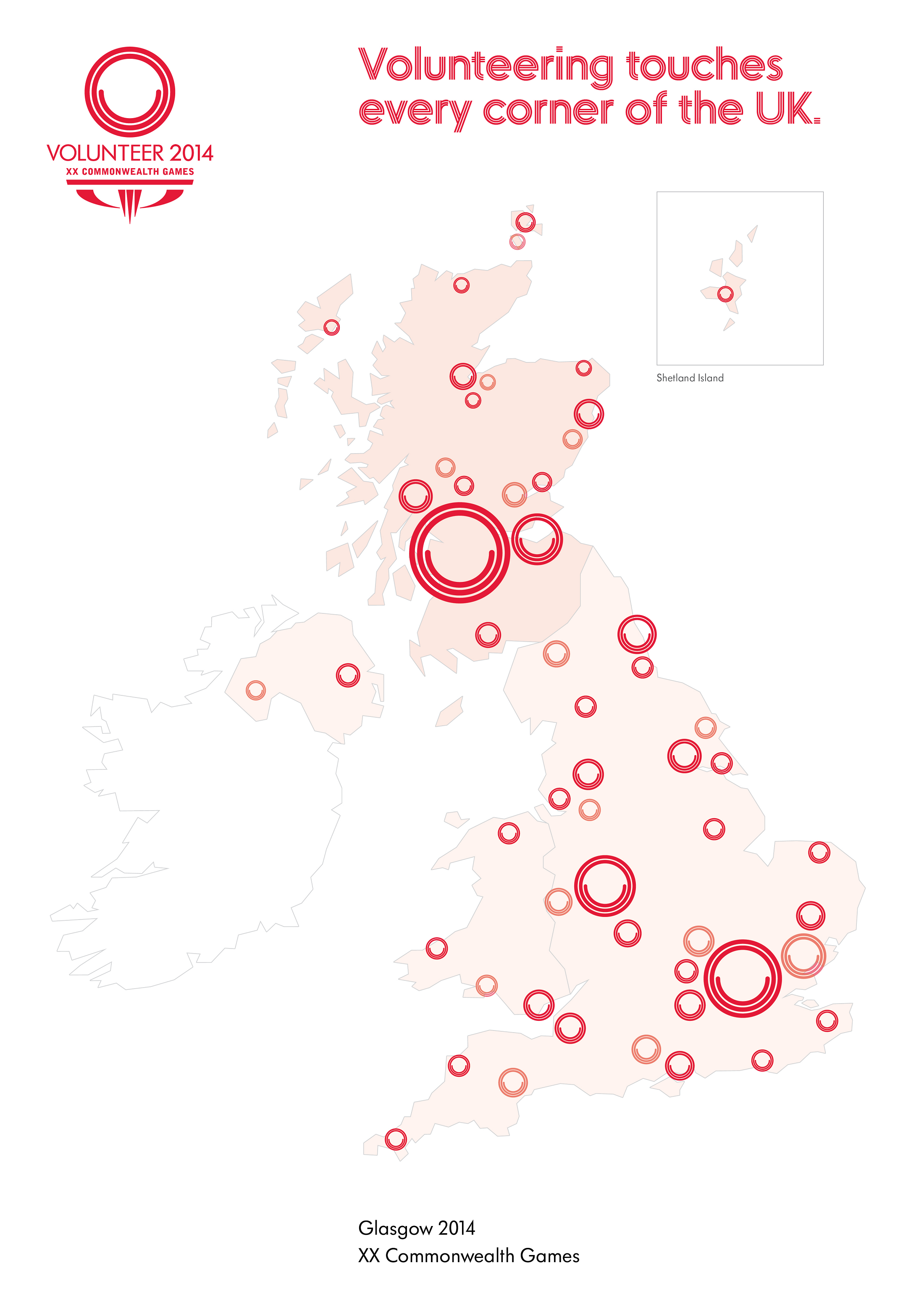 Glasgow 2014 volunteering map 2