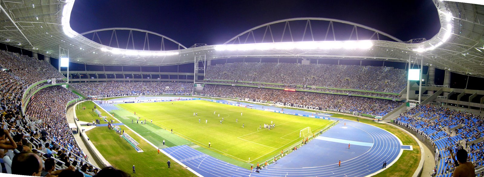 João Havelange Stadium at night