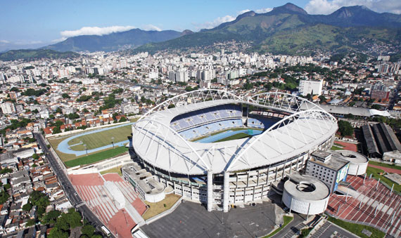 João Havelange Stadium from air