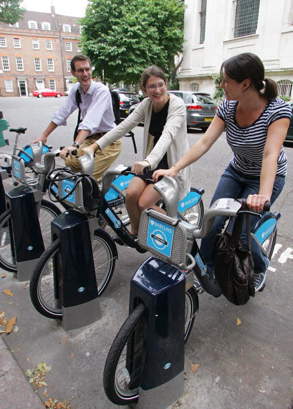 London Cycle Hire bicycle scheme London 2012