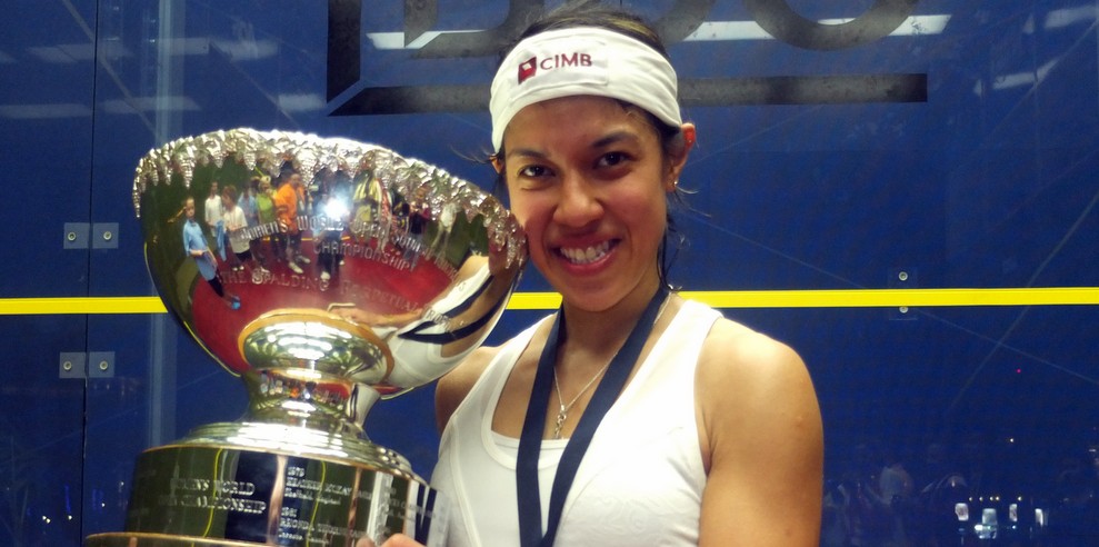 Nicol David Womens World Open squash