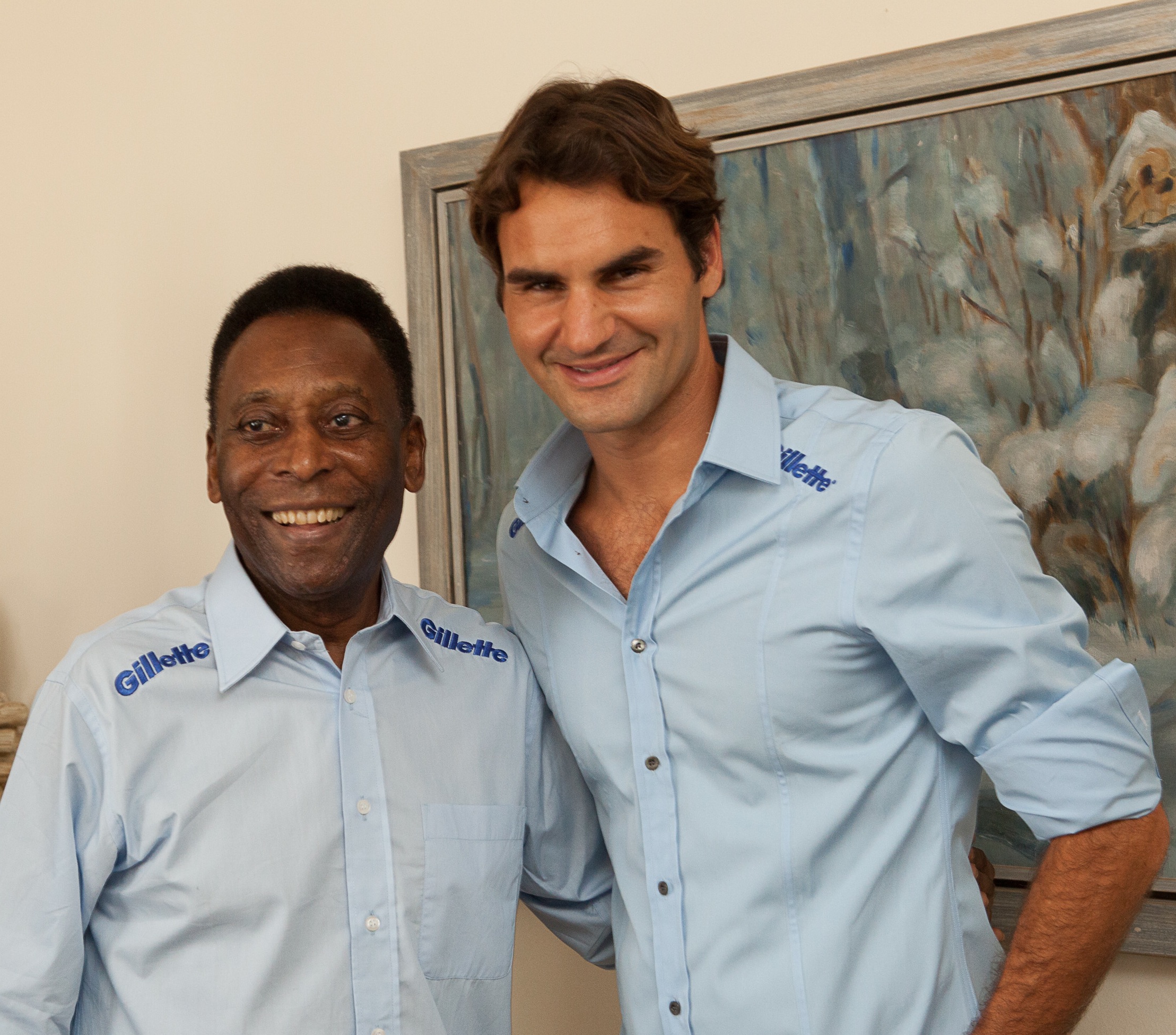 Pele and Federer
