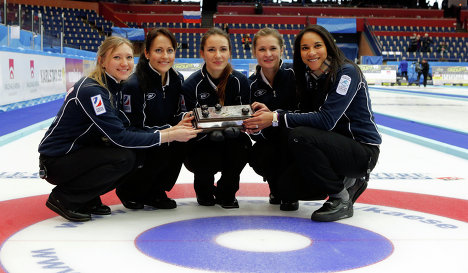 Russian women curlers with European title December 15 2012