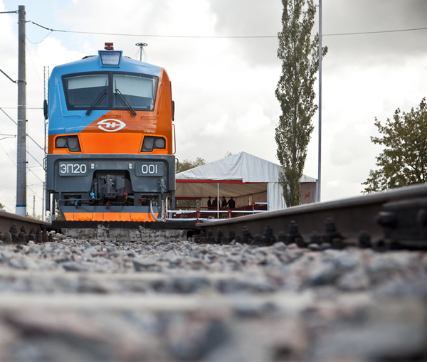 Transmashholding and Alstom EP20 train