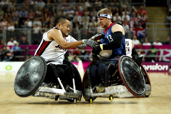 Wheelchair rugby London 2012