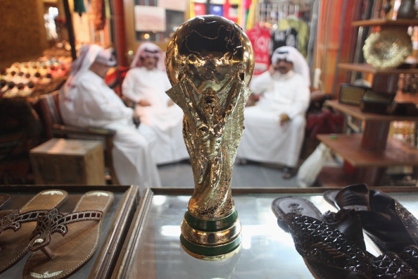 qatar world cup trophy