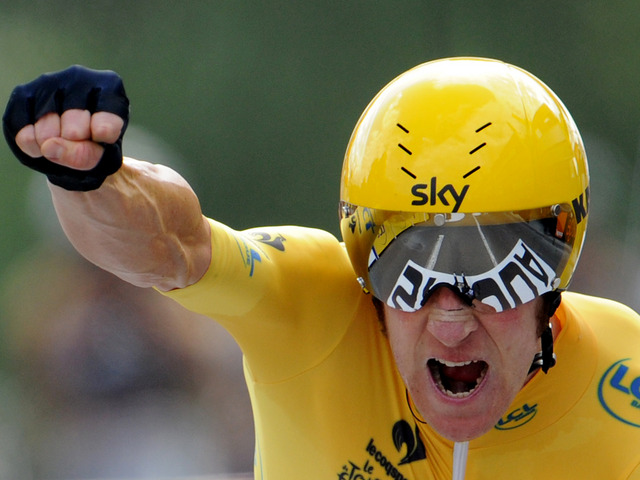 Bradley Wiggins wins Tour de France 2012