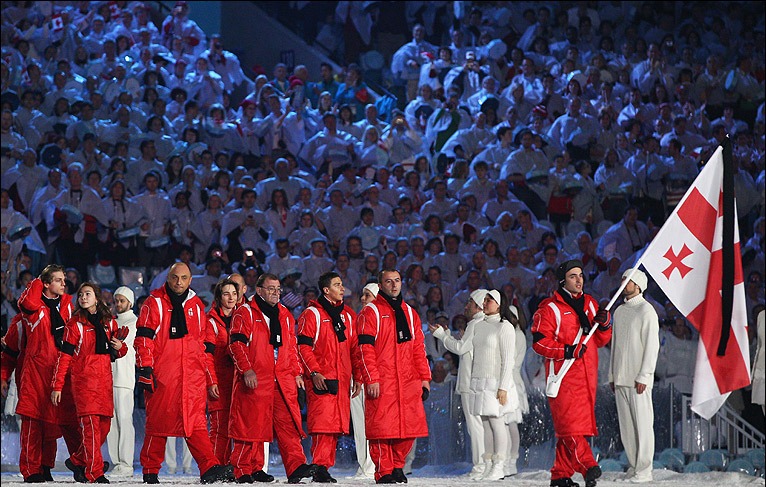 Georgia at Vancouver 2010 Opening Ceremony
