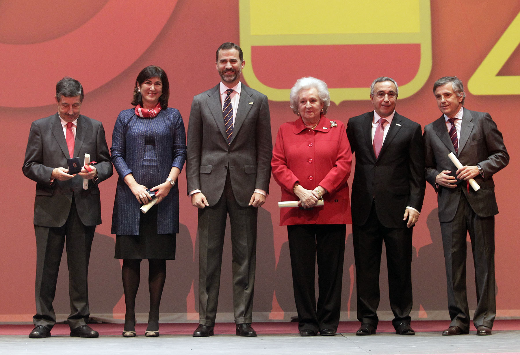 Spanish Olympic Committee centenary celebration Madrid December 12 2012