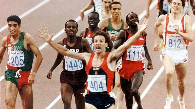 Fermin Cacho wins Olympic 1500m Barcelona 1992