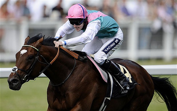 Frankel is perhaps Kautos only present rival as Britains best-known horse