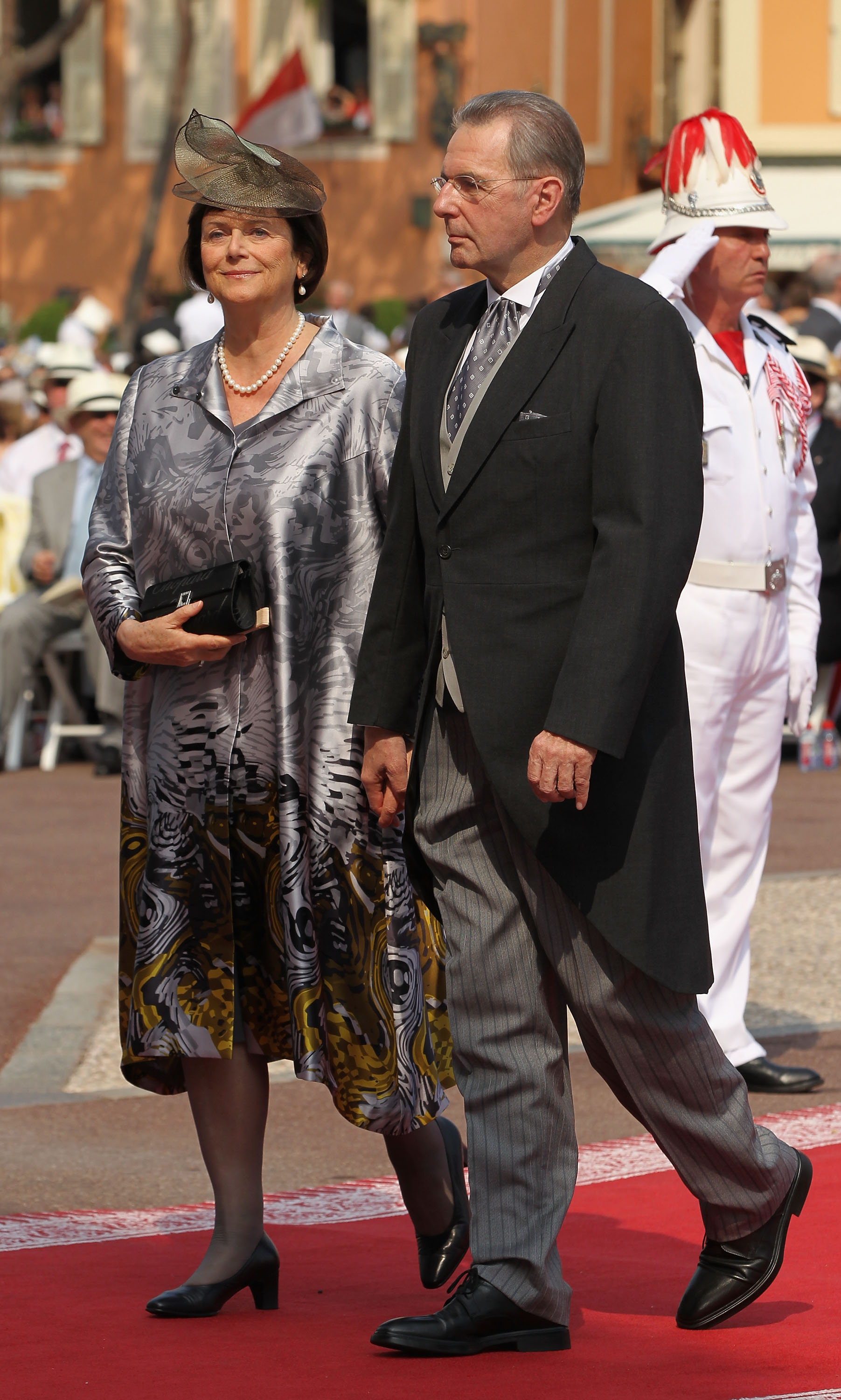 Jacques Rogge at Prince Albert wedding