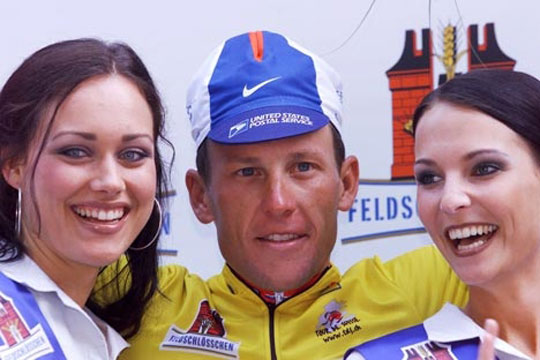 Lance Arrmstrong at Tour of Switzerland