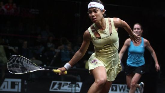 Nicol David of Malaysia claimed the womens trophy at the 2013 World Series Squash Finals to retain the title she won last year