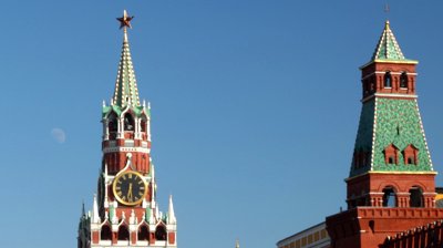 Red Square clock