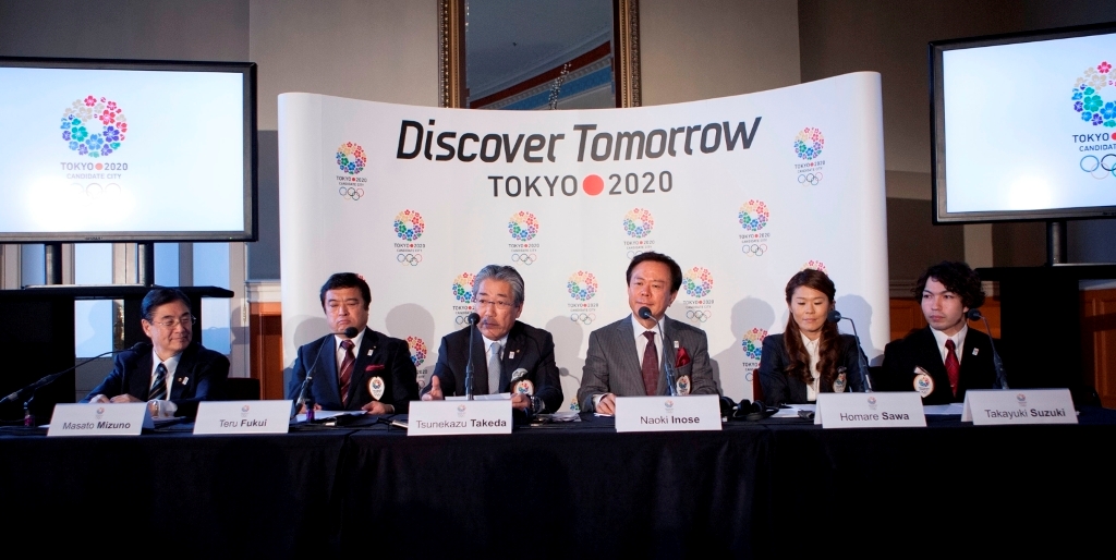 Tokyo 2020 bid team at London January 10 2013