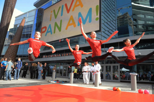 Toronto 2015 gymnasts