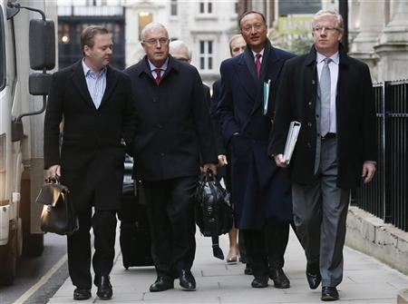 UCI President Pat McQuaid arrives for an Independent Commission hearing in London January 25