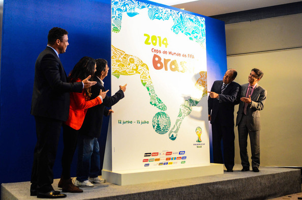 Brazil 2014 World Cup poster launched Rio de Janeiro January 30 2013