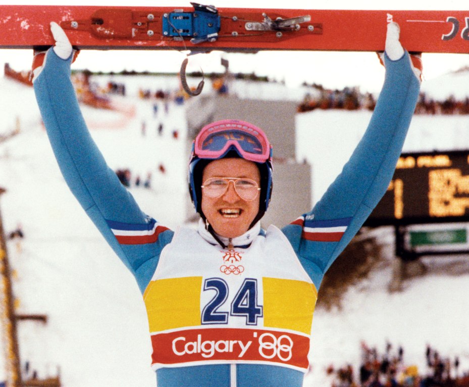 Eddie The Eagle Edwards Calgary 1988