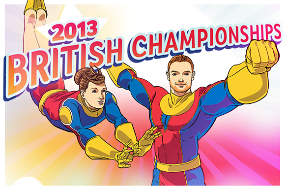 Gymnastics superheroes ready to battle for British titles