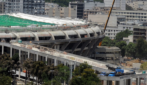 Maracana Stadium strike February 18 2013