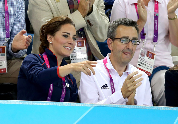 Tim Hollingswoth with Kate Middleton London 2012