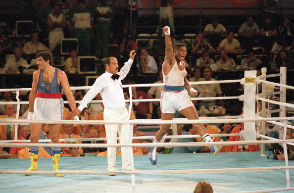 Tyrell Biggs won gold at the 1984 Olympic Games