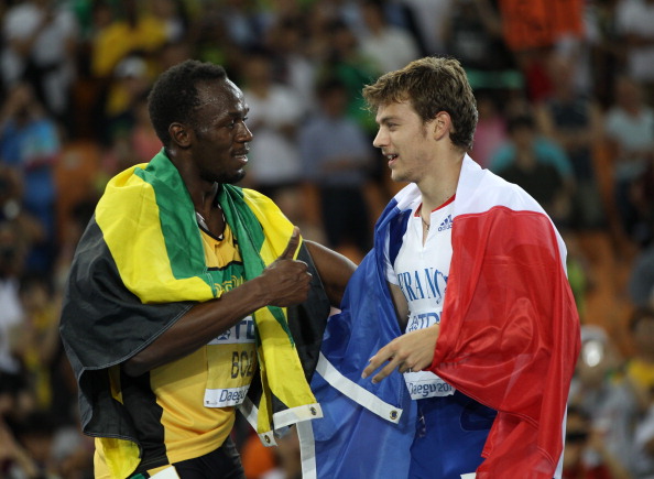 Usain Bolt Christophe Lemaitre 270213