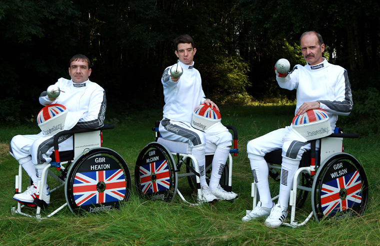 Wheelchair fencing Britain