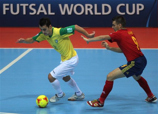 Brazil v Spain Fustal World Cup 2012 2