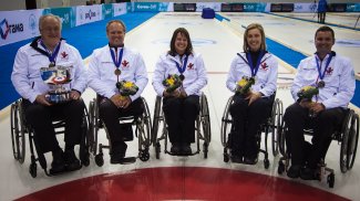 Canada World Wheelchair Curling Championship gold medallists