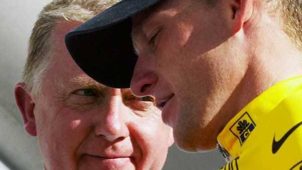 Hein Verbruggen with Lance Armstrong 2