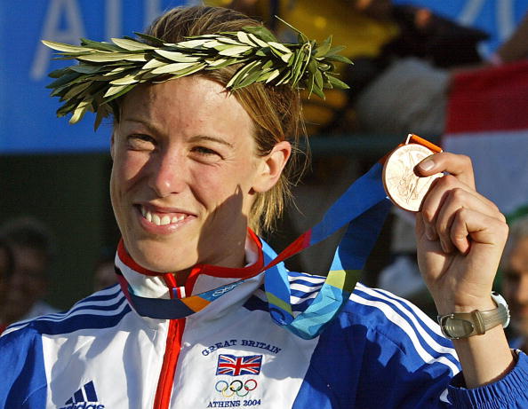 Athens 2004 bronze medallist Georgina Harland now works to help other athletes find jobs