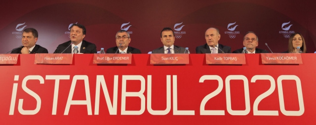 Istanbul 2020 bid team March 27 2013