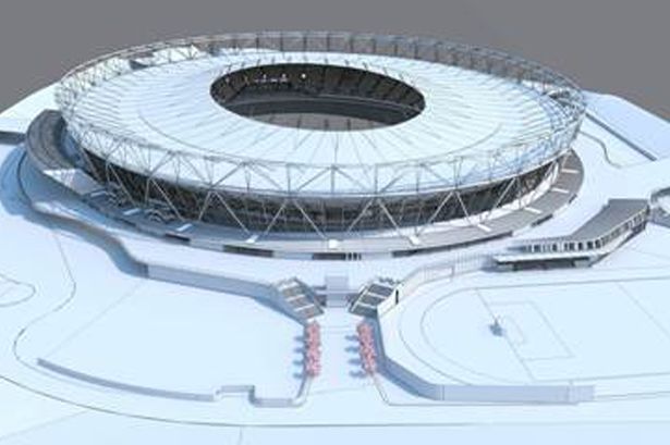 London 2012 Olympic Stadium West Ham outside mode